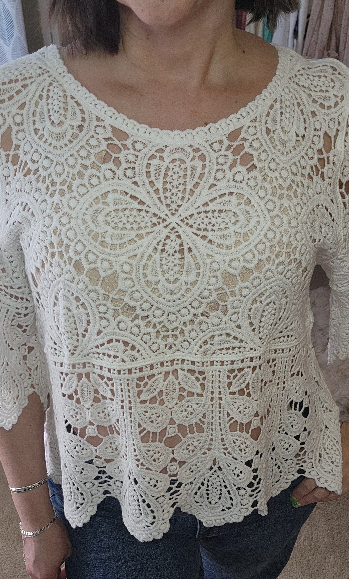 Crochet Lace Top