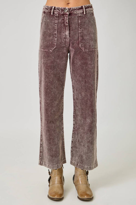 Washed Corduroy Trousers