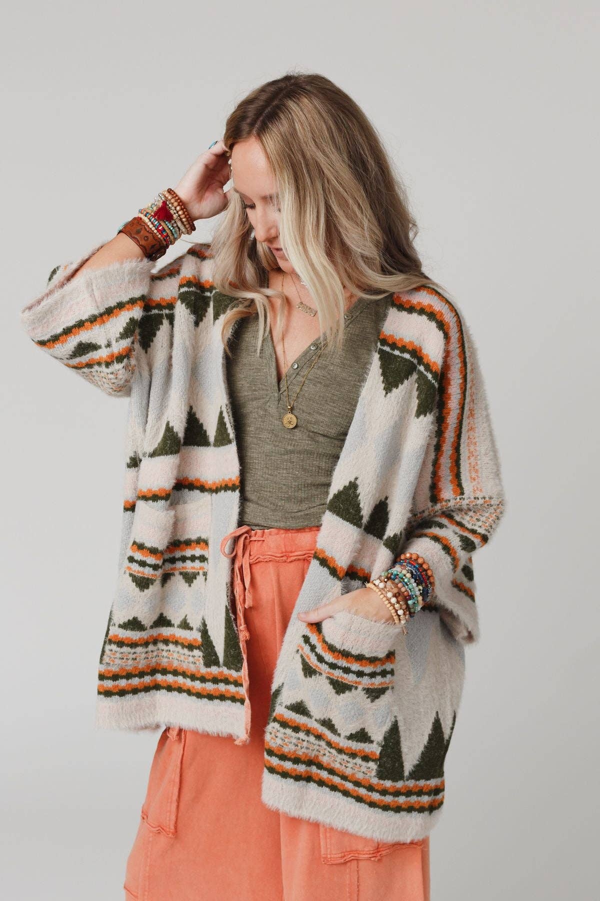 Keep It Up Oversized Cardigan