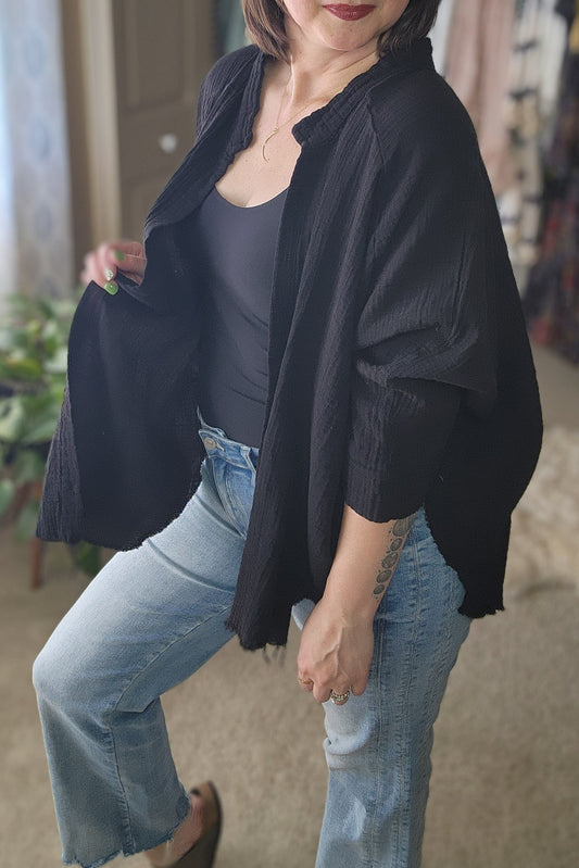 Golden Moon Phases Kimono
