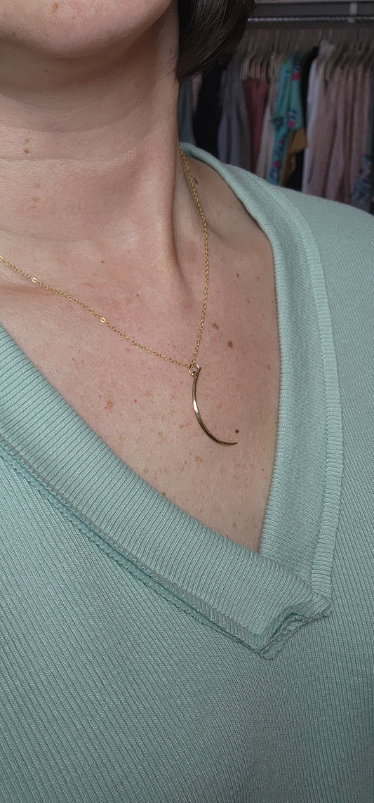 Crescent Necklace