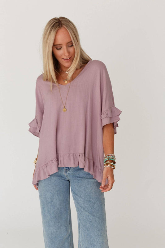 Let Me Be Ruffled Top