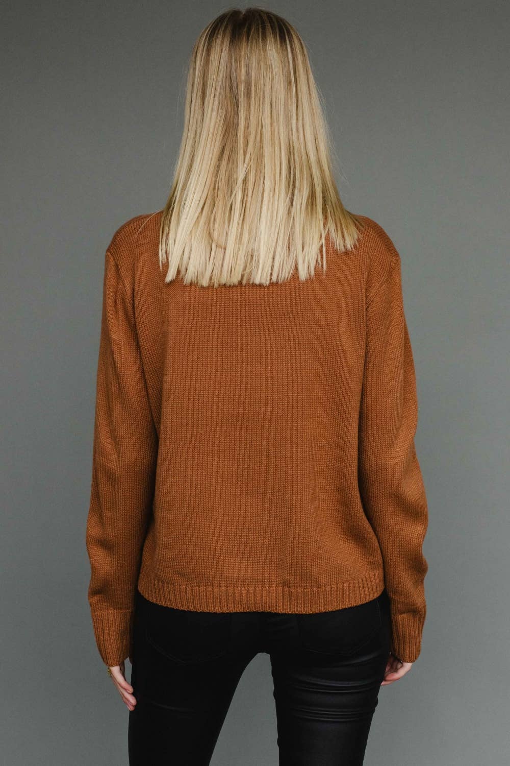 Whiskey Weather Sweater - Brown