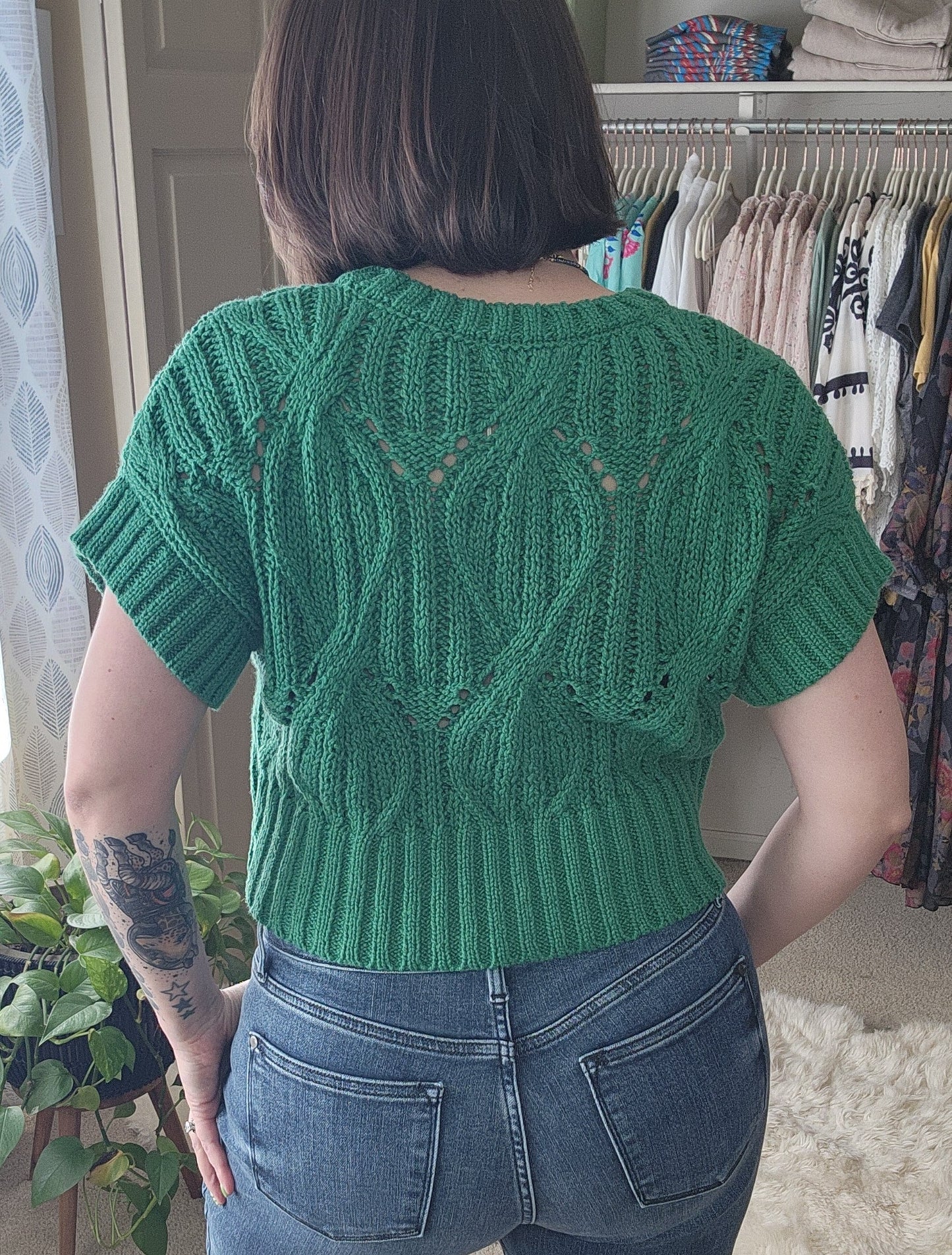 Cali Crochet Top - Emerald