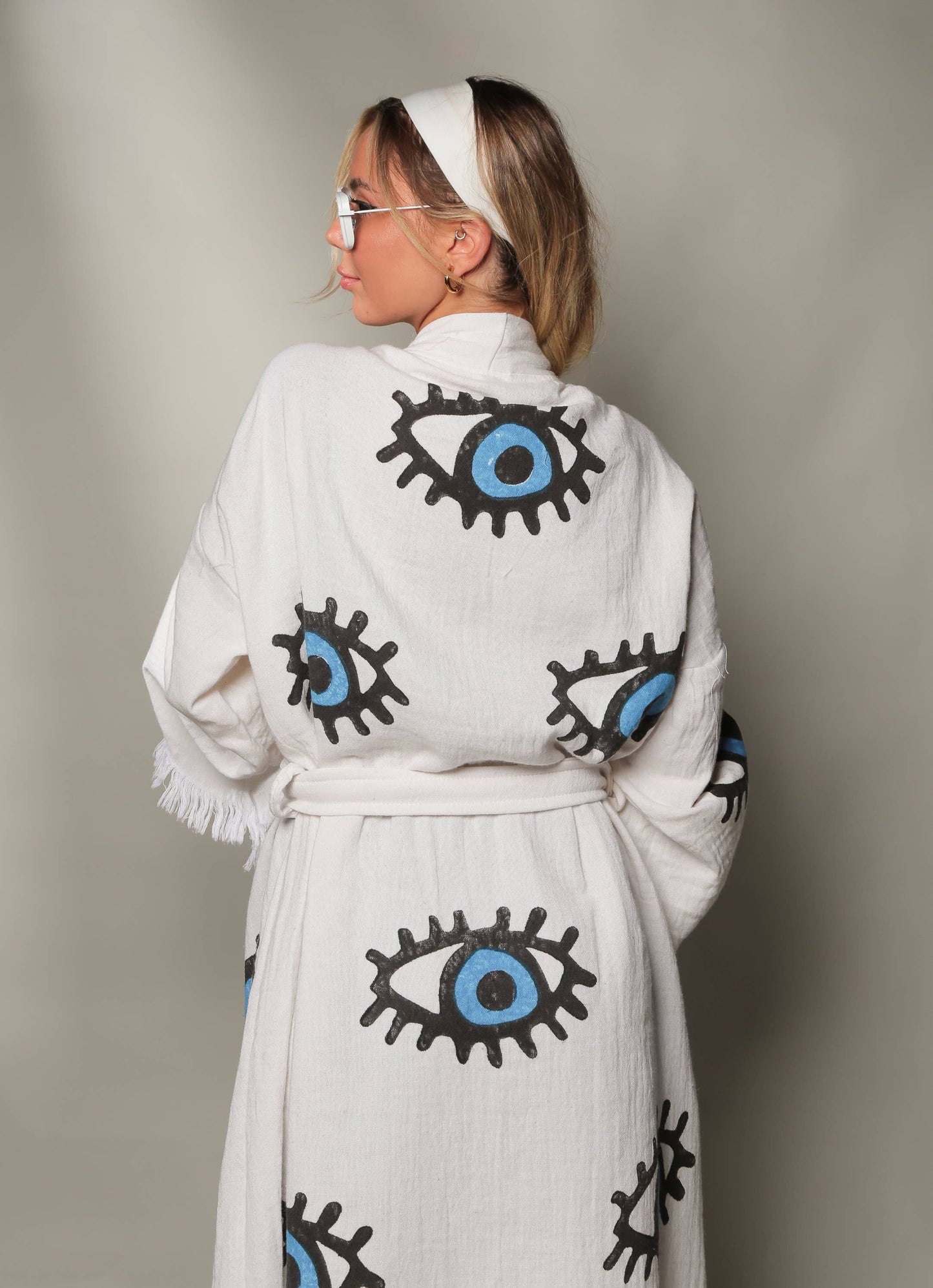 Evil Eye Kaftan Kimono