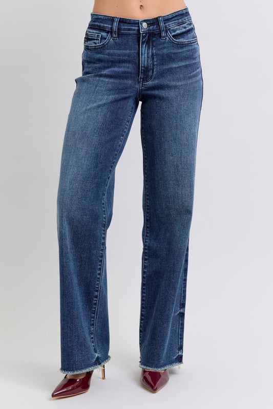 Judy Blue Jeans - Mid Rise Wide Leg w/Tint