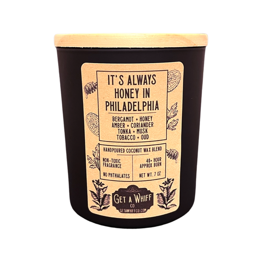 It's Always Honey in Philadelphia - Tobacco & Honey Soy/Coconut Candle