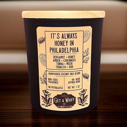 It's Always Honey in Philadelphia - Tobacco & Honey Soy/Coconut Candle