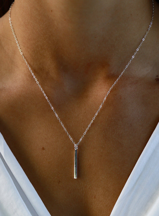 Petite Bar Necklace
