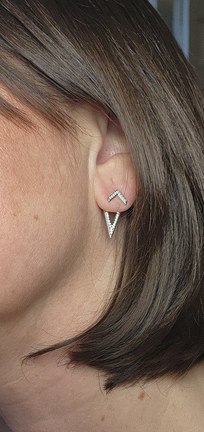 Chevron Ear Jackets