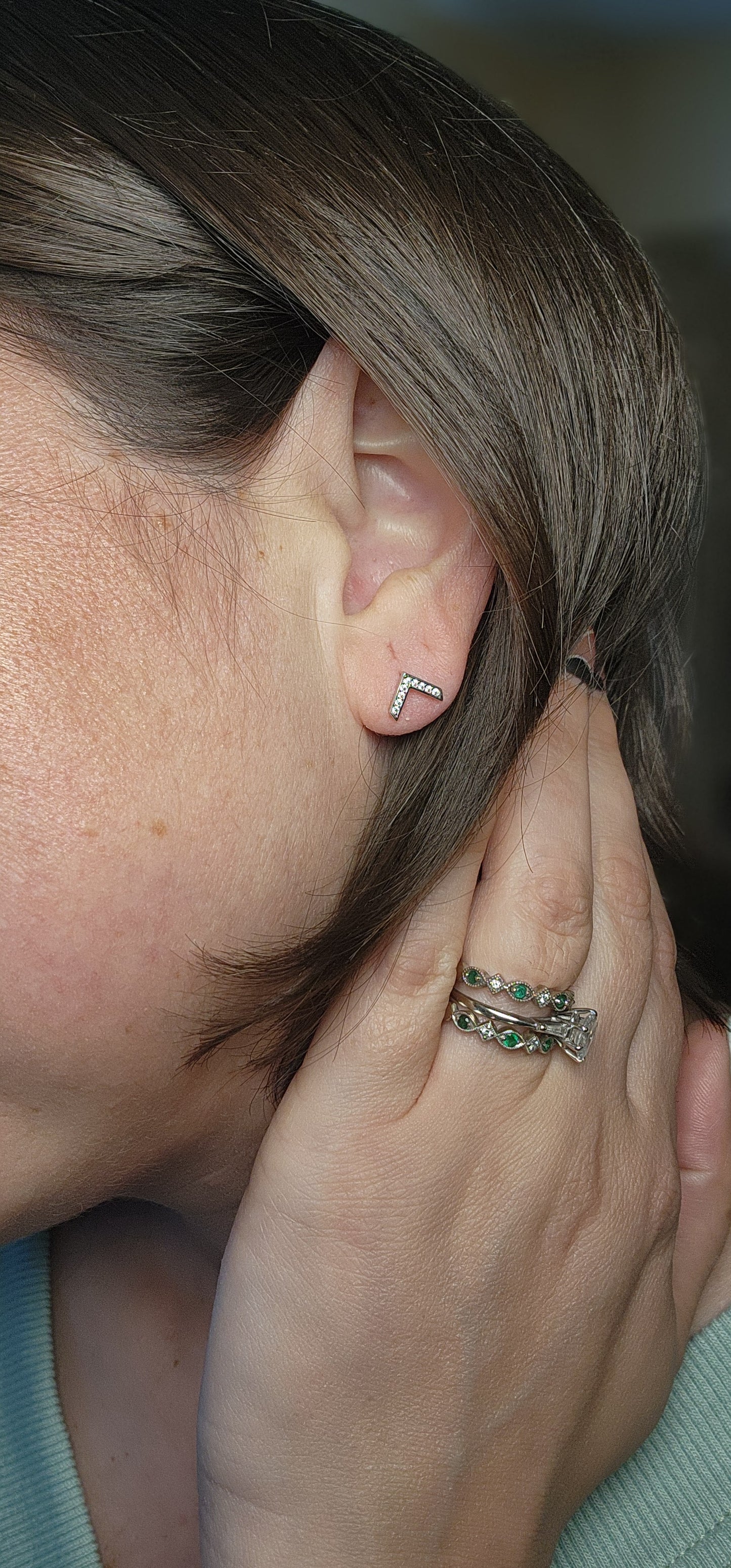 Chevron Ear Jackets