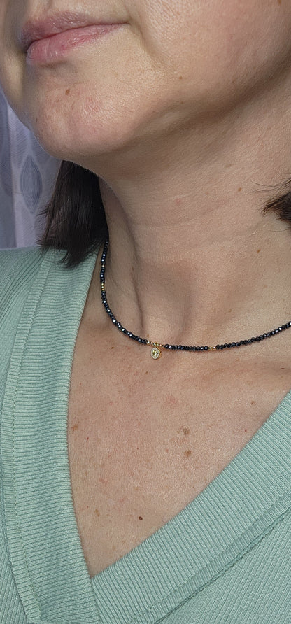 Beaded Star Medallion Necklace