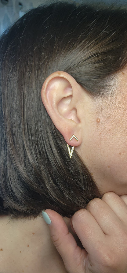 Chevron Ear Jackets