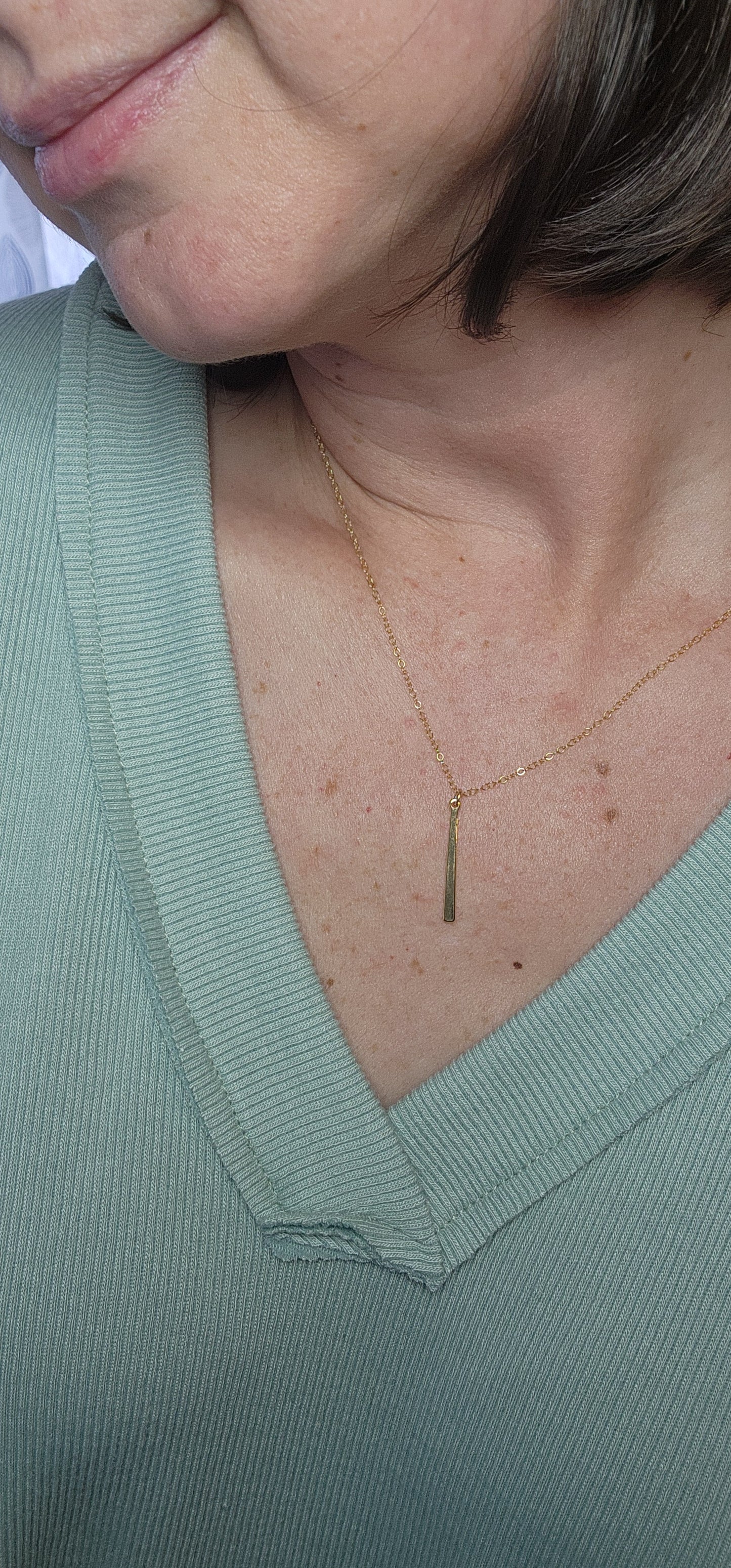 Petite Bar Necklace