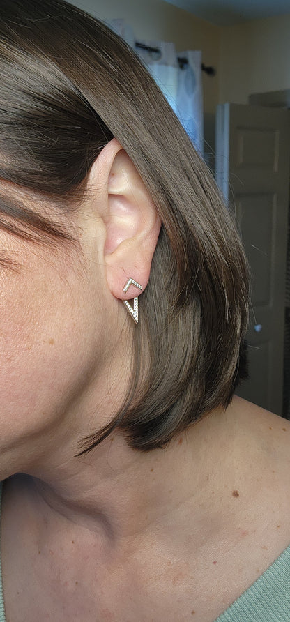 Chevron Ear Jackets